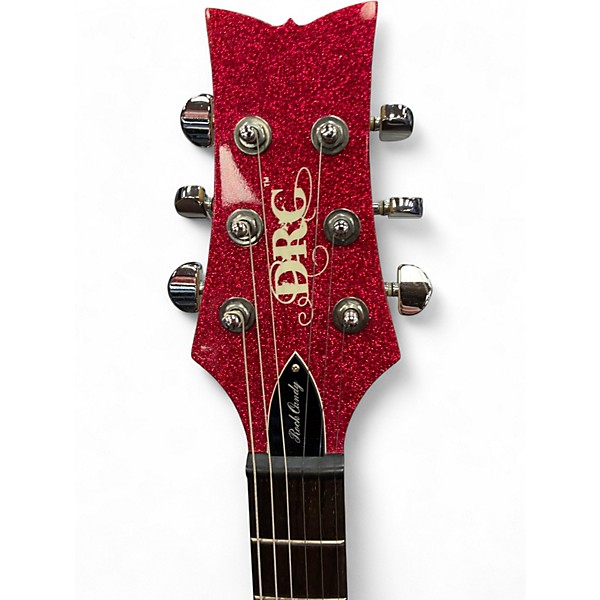 Used Daisy Rock Rock Candy Classic PINK SPARKLE Solid Body Electric Guitar