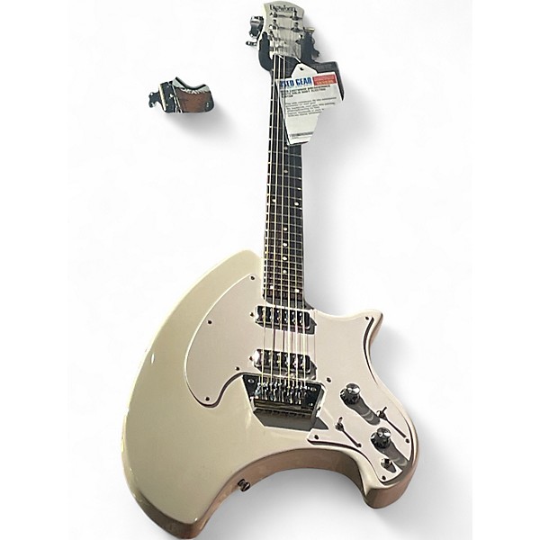 Used Eastwood BREADWINNER White Solid Body Electric Guitar