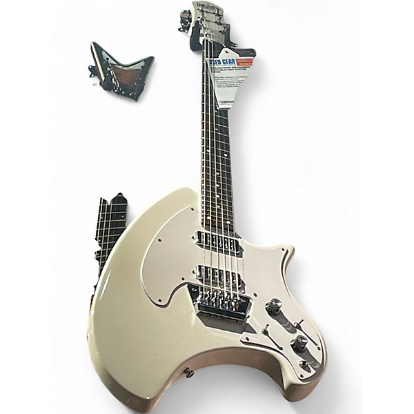 Used Eastwood BREADWINNER White Solid Body Electric Guitar