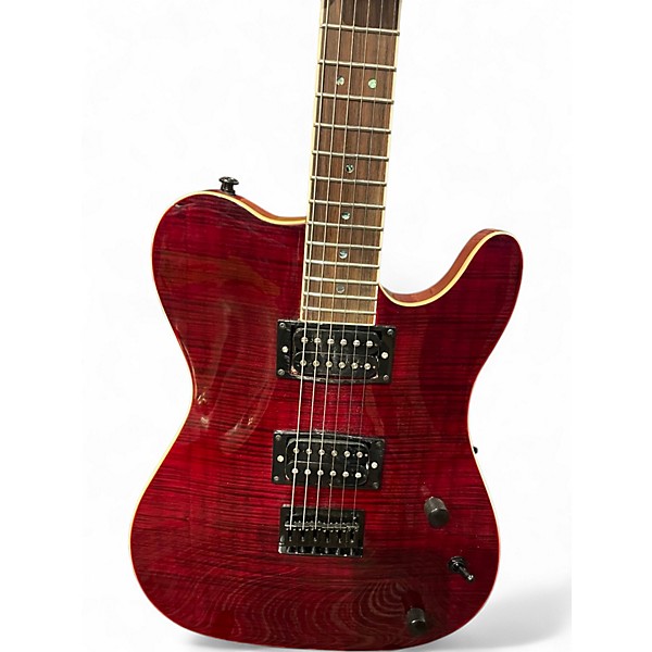 Used Grote GT150 Red Solid Body Electric Guitar