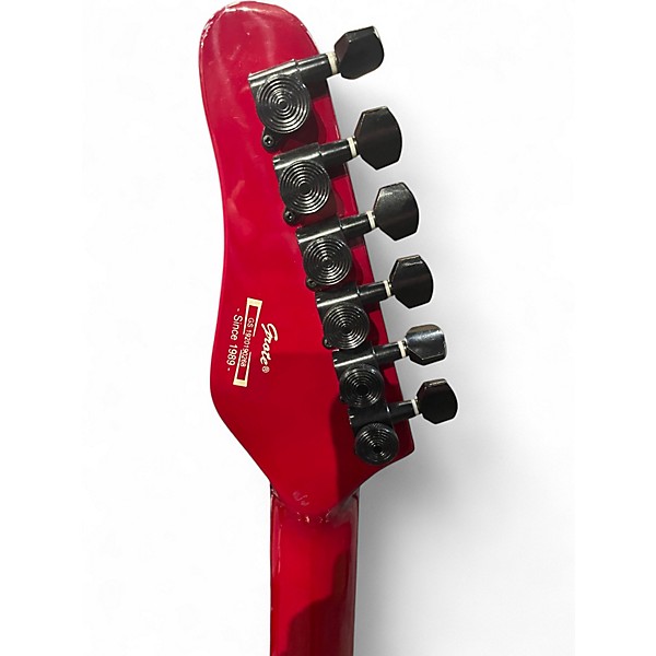 Used Grote GT150 Red Solid Body Electric Guitar