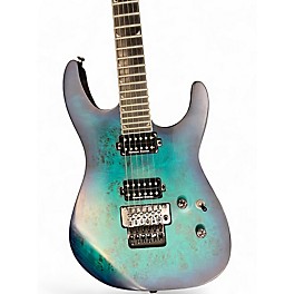 Used Jackson SL2Q Pro Series Soloist Blue Green Solid Body Electric Guitar