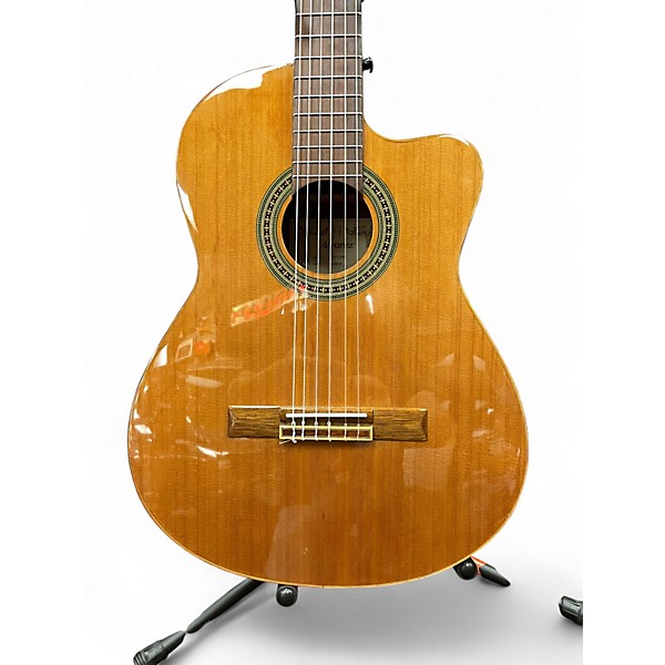 Used Alvarez AC65CE Natural Classical Acoustic Electric Guitar