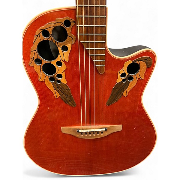 Used Ovation 6778 Standard Elite Natural Acoustic Electric Guitar