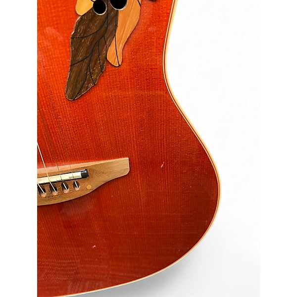 Used Ovation 6778 Standard Elite Natural Acoustic Electric Guitar