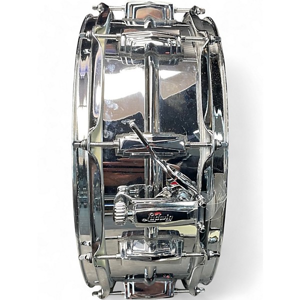 Used Ludwig 14X5 Supraphonic Snare STEEL Drum