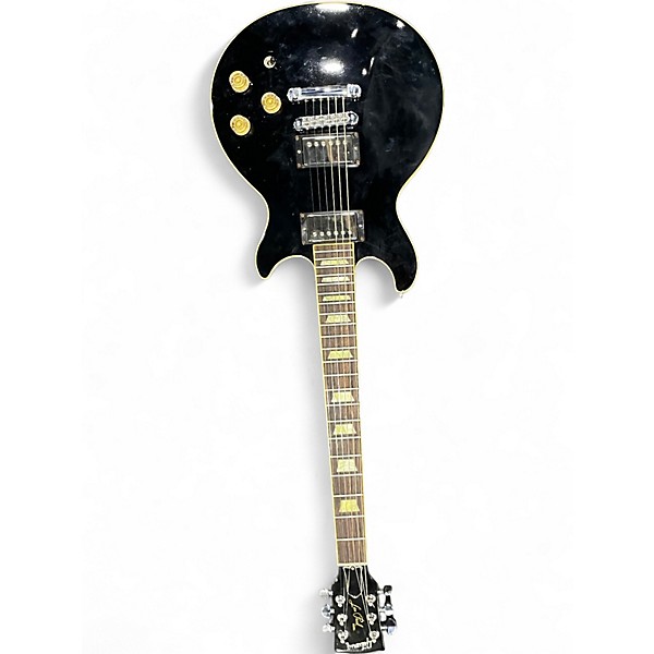 Used 2007 Gibson Les Paul Standard Double Cut Black Solid Body Electric Guitar