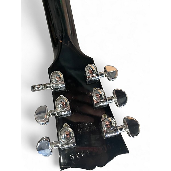 Used 2007 Gibson Les Paul Standard Double Cut Black Solid Body Electric Guitar