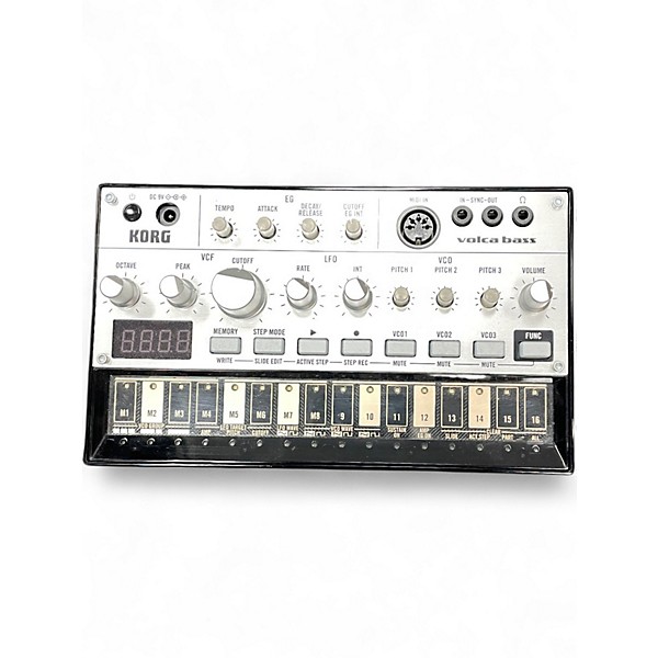 Used KORG VOLCA BASS Synthesizer