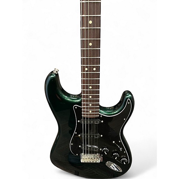Used Fender Player II Stratocaster Limited-Edition FISHMAN PICKUPS BRITISH GREEN Solid Body Electric Guitar