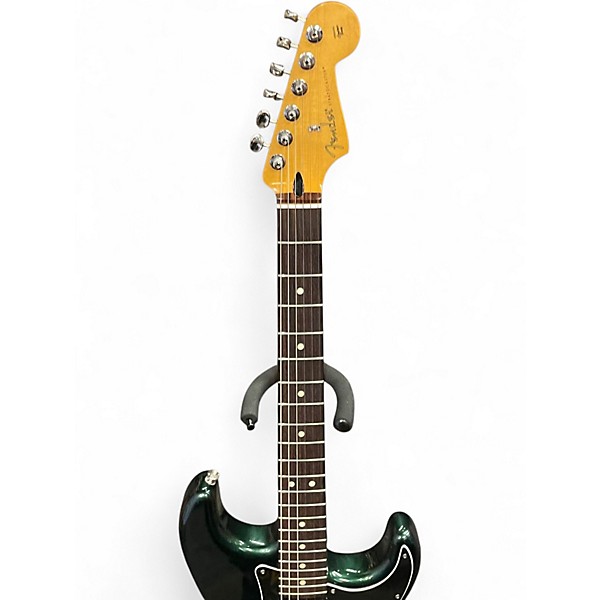 Used Fender Player II Stratocaster Limited-Edition FISHMAN PICKUPS BRITISH GREEN Solid Body Electric Guitar