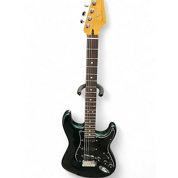 Used Fender Player II Stratocaster Limited-Edition FISHMAN PICKUPS BRITISH GREEN Solid Body Electric Guitar