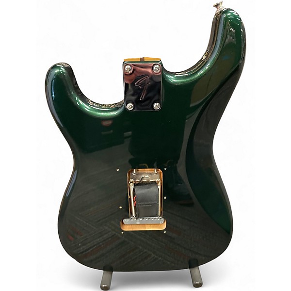 Used Fender Player II Stratocaster Limited-Edition FISHMAN PICKUPS BRITISH GREEN Solid Body Electric Guitar