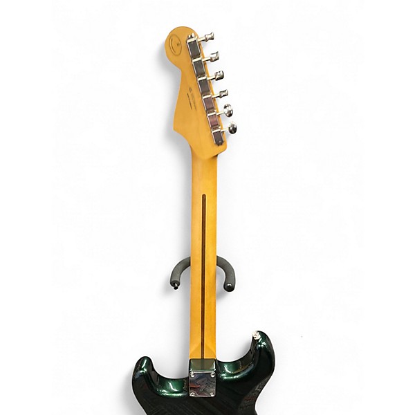 Used Fender Player II Stratocaster Limited-Edition FISHMAN PICKUPS BRITISH GREEN Solid Body Electric Guitar
