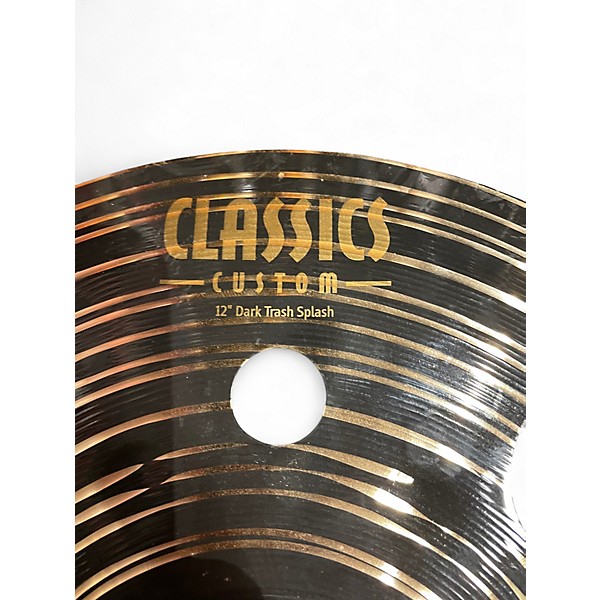 Used MEINL 12in Classic Custom Dark Trash Cymbal