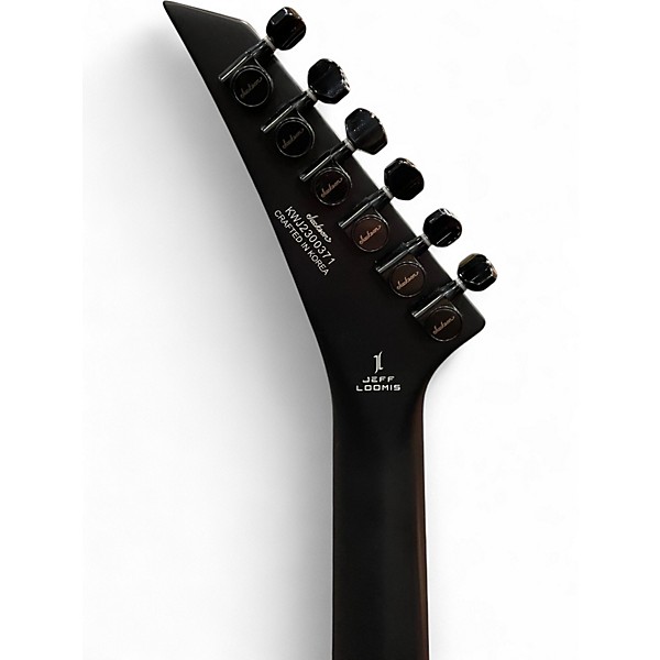 Used Jackson Pro Series Jeff Loomis Signature Kelly KE Black Ash Solid Body Electric Guitar