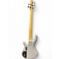 Used Ibanez SR305 5 String Metallic Silver Electric Bass Guitar