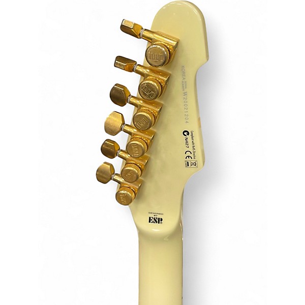 Used ESP PHOENIX 1000 Antique White Solid Body Electric Guitar