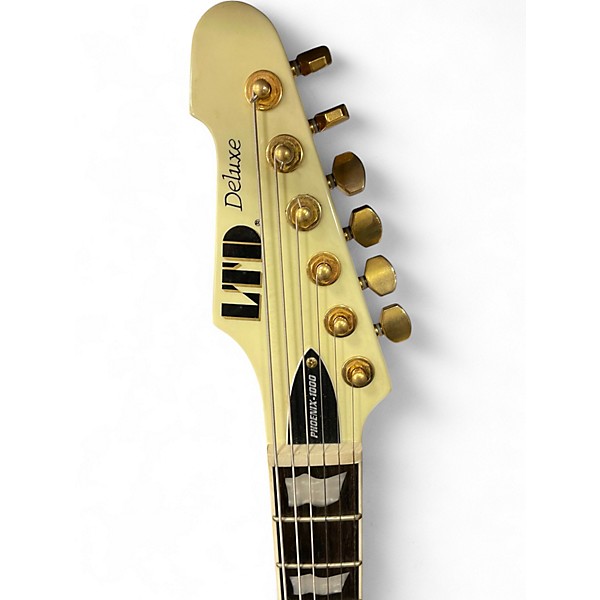 Used ESP PHOENIX 1000 Antique White Solid Body Electric Guitar