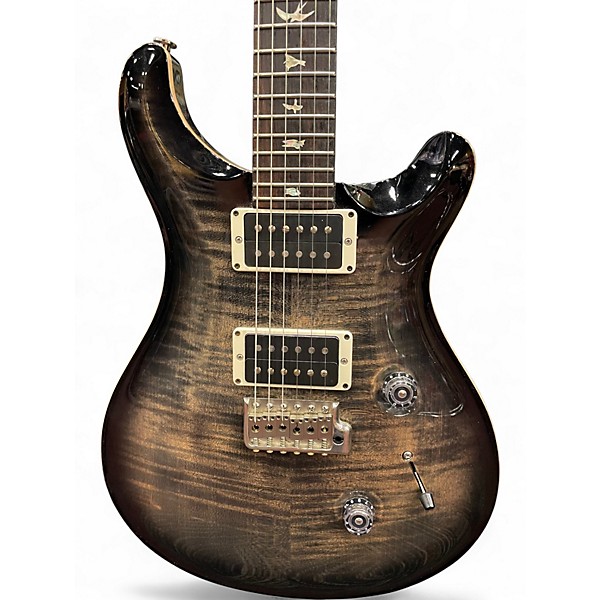 Used 2017 PRS Custom 24 CHARCOAL BURST Solid Body Electric Guitar