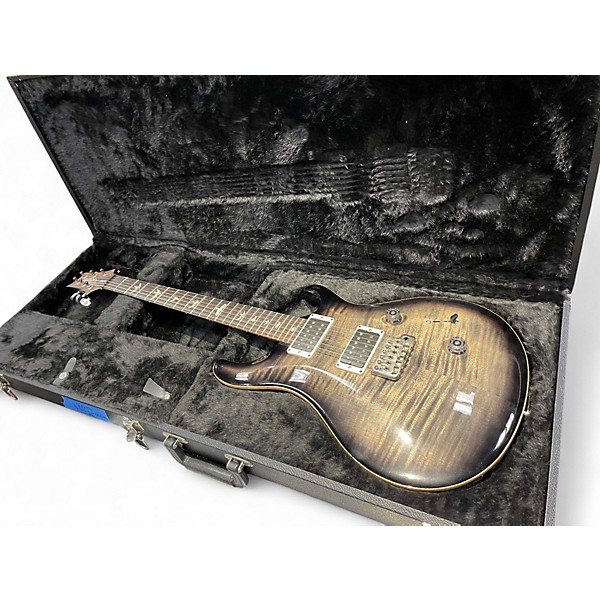 Used 2017 PRS Custom 24 CHARCOAL BURST Solid Body Electric Guitar