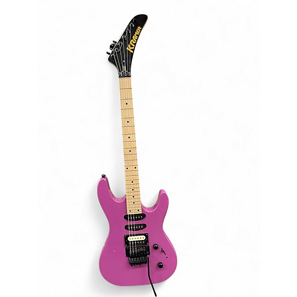 Used Kramer STRIKEE HSS Purple Solid Body Electric Guitar