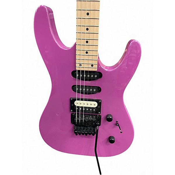 Used Kramer STRIKEE HSS Purple Solid Body Electric Guitar