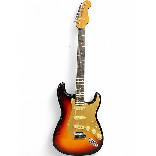 Used 2024 Fender American Ultra II Stratocaster Sunburst Solid Body Electric Guitar