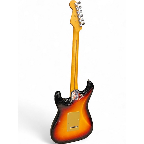 Used 2024 Fender American Ultra II Stratocaster Sunburst Solid Body Electric Guitar