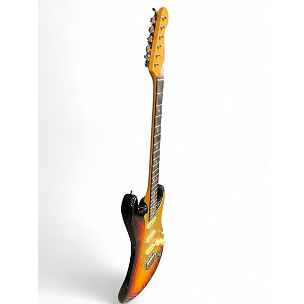 Used 2024 Fender American Ultra II Stratocaster Sunburst Solid Body Electric Guitar