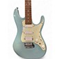 Used Ibanez AZ ESSENTIALS PERSUIT BLUE Solid Body Electric Guitar