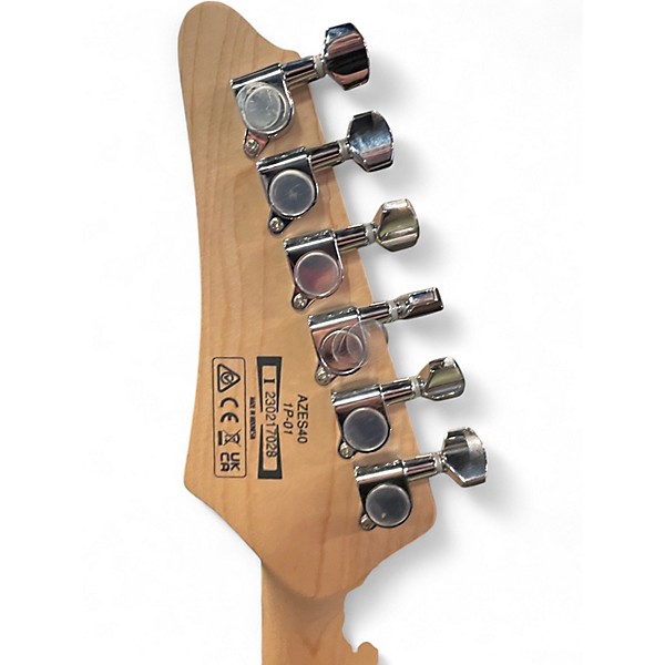 Used Ibanez AZ ESSENTIALS PERSUIT BLUE Solid Body Electric Guitar