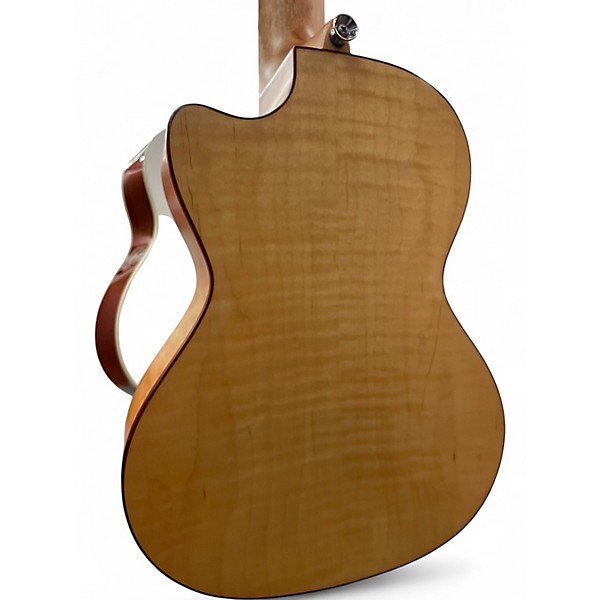 Used Lanikai FM-CET Tenor Acoustic-Electric Natural Flame Maple Ukulele