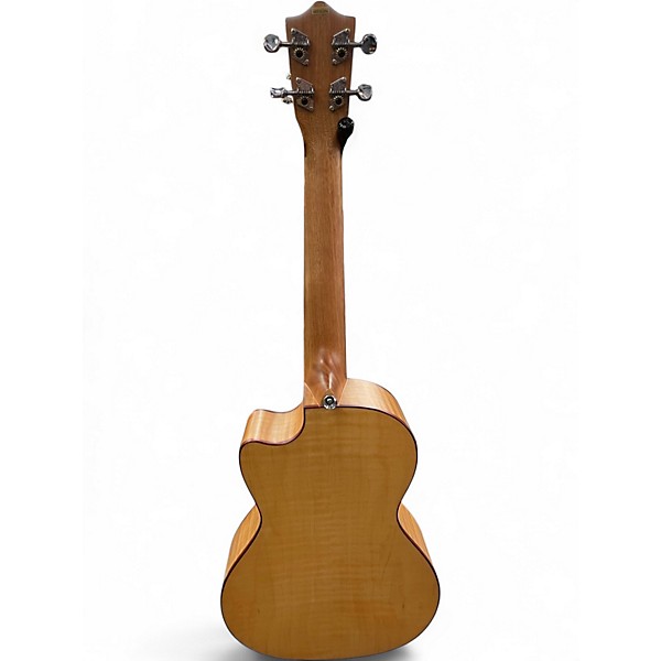 Used Lanikai FM-CET Tenor Acoustic-Electric Natural Flame Maple Ukulele