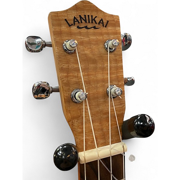 Used Lanikai FM-CET Tenor Acoustic-Electric Natural Flame Maple Ukulele