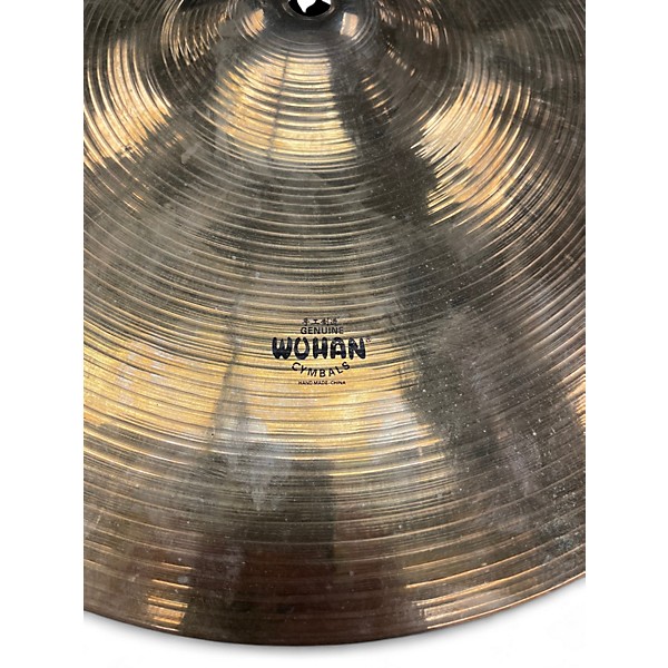 Used Wuhan Cymbals & Gongs 14in 14 IN. WESTERN HI HAT CYMBAL Cymbal