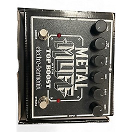 Used Electro-Harmonix Metal Muff Distortion With Top Boost Effect Pedal