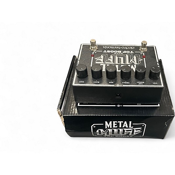 Used Electro-Harmonix Metal Muff Distortion With Top Boost Effect Pedal