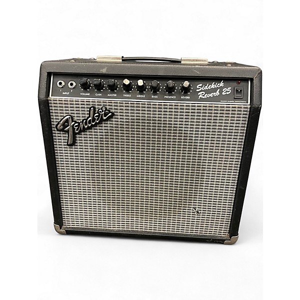 Used Fender Sidekick Reverb 25 Guitar Combo Amp