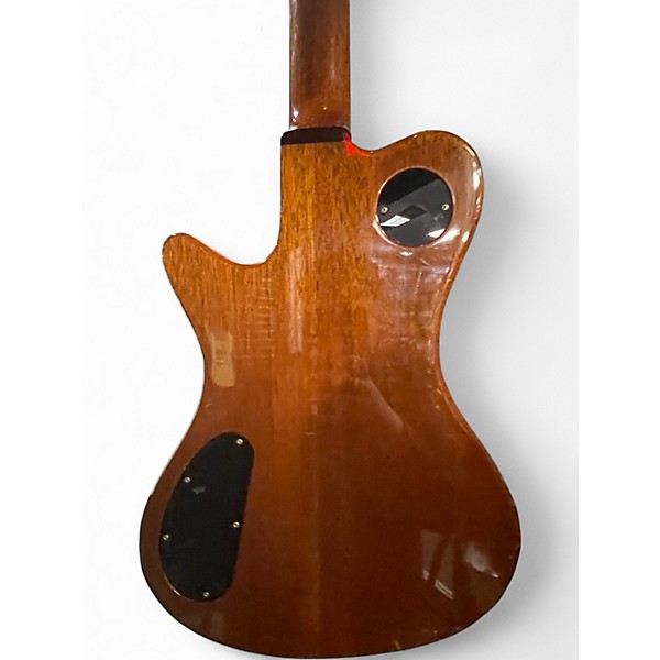 Used Rodriguez Custom Carve Top Gold Top Solid Body Electric Guitar