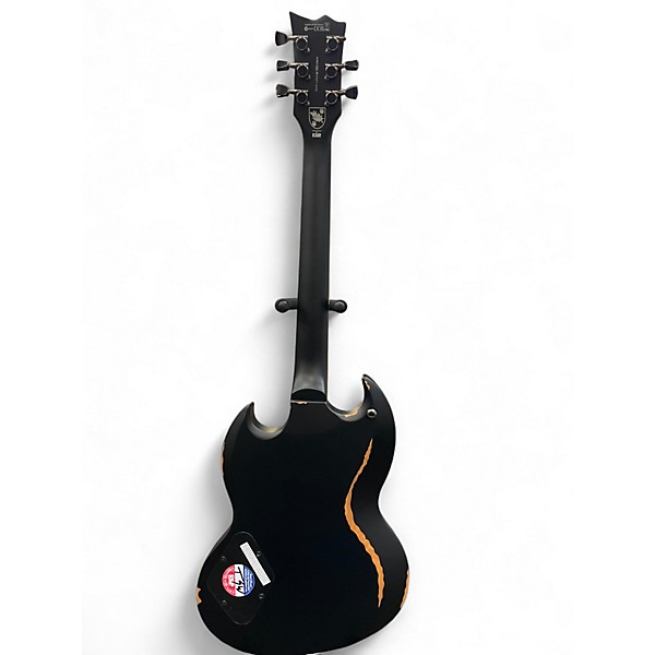 Used ESP LTD VOLSUNG LARS SIGNATURE Black Solid Body Electric Guitar