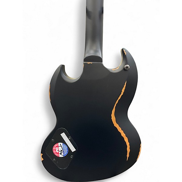 Used ESP LTD VOLSUNG LARS SIGNATURE Black Solid Body Electric Guitar