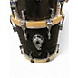 Used SONOR 4 Piece AQX JUNGLE Black Midnight Sparkle Drum Kit