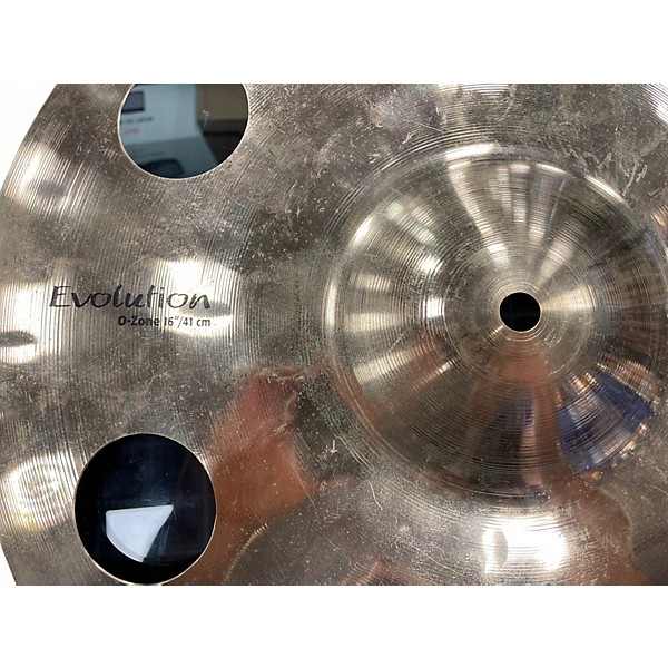 Used SABIAN 16in HHX Evolution O-Zone Cymbal