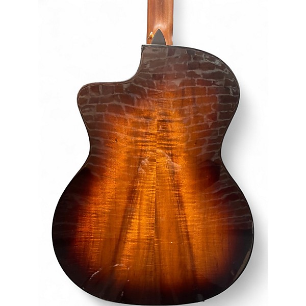 Used Taylor 224CEKDLX 2 Tone Sunburst Acoustic Electric Guitar