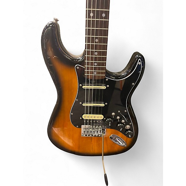 Used Jay Turser Double Cut Sunburst Solid Body Electric Guitar