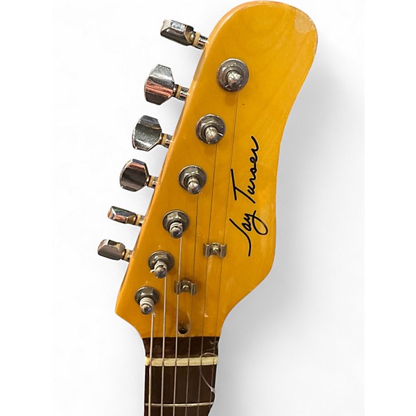 Used Jay Turser Double Cut Sunburst Solid Body Electric Guitar