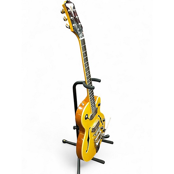 Used Epiphone Wildkat with Bigsby Amber Hollow Body Electric Guitar