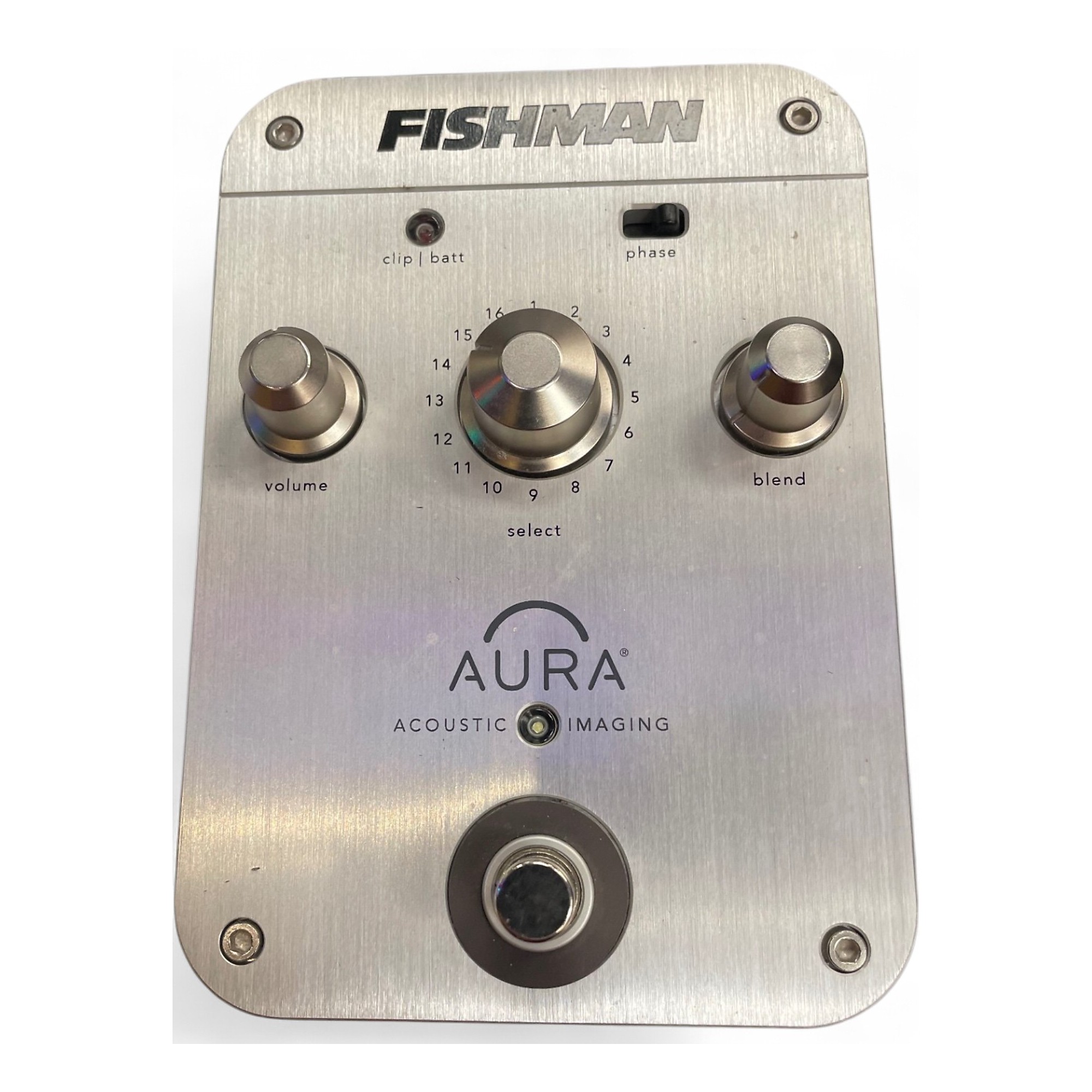 Used Fishman Aura Dreadnought Acoustic Imager Guitar Preamp