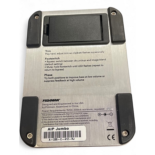 Used Fishman Aura Dreadnought Acoustic Imager Guitar Preamp